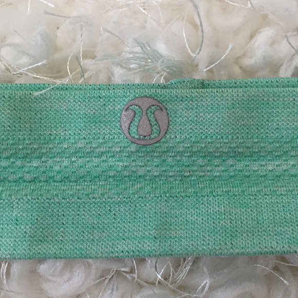 Lululemon Turquoise Headband - Picture 2 of 2